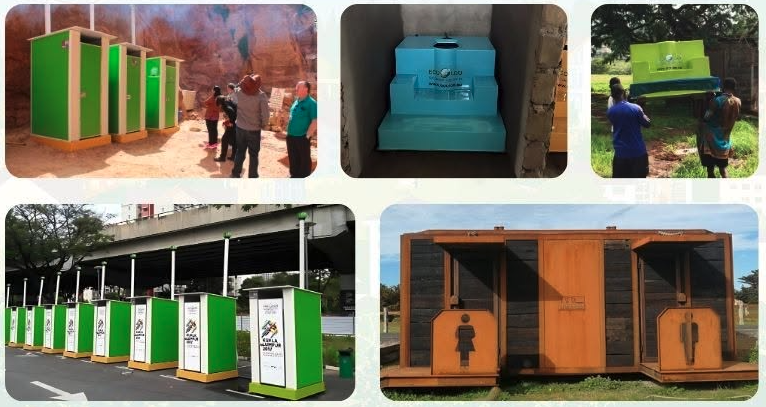 EcoLoo ecological waterless toilets in public settings